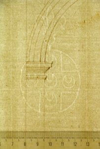 S. Maria in Domnica, portico, elevation (recto) blank (verso) MET sf49 92 78-watermark