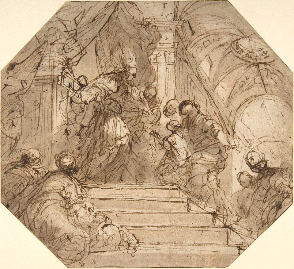 Presentation of the Virgin in the Temple MET DP809063