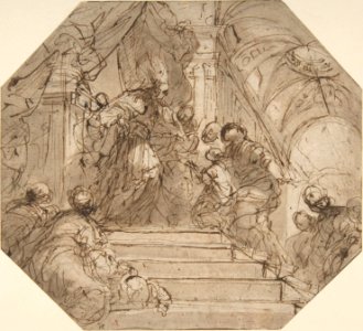 Presentation of the Virgin in the Temple MET DP809063