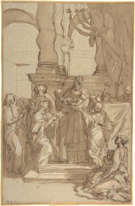 Presentation of the Infant Jesus in the Temple MET DP801501