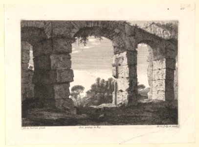 Ruines d'Aqueduc MET DP819861