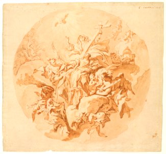 Saint Lucy in Glory MET DT6062