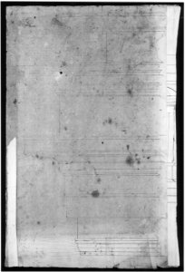 San Lorenzo, Library, pilaster, elevation; soffit, detail, plan (recto) San Lorenzo, Library, entablature, section (verso) MET sf49 92 24v-MM37873
