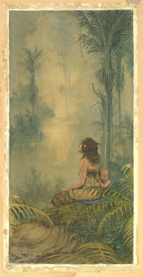 Representation of Aukland, New Zealand, for Rudyard Kipling's "A Song of the English" MET DP821074