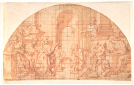 Saint Benedict at the School in Rome MET DP810373