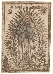 Saint Margaret of Cortona surrounded by rays of light MET DP869297