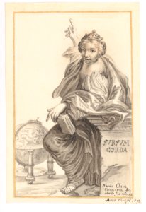 Saint Margaret Ponting to Heaven, with a Globe Next to Her MET DP145139