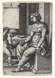 Rhetorica, from The Liberal Arts MET DP860350