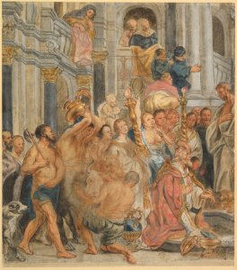 Saint Paul at Lystra MET DP820060