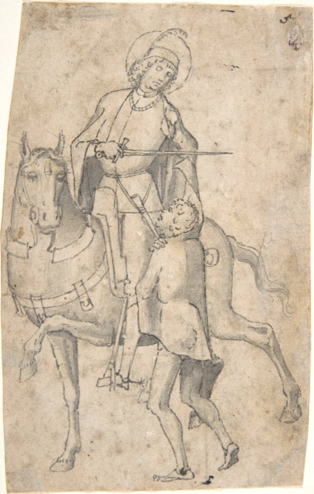 Saint Martin and the Beggar MET DP808277