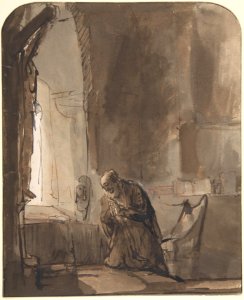 Saint Jerome Praying in His Study MET DP800596