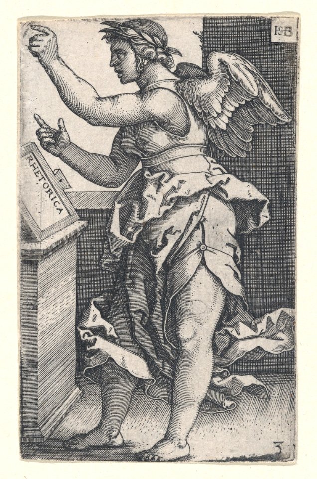 Rhetorica from The Seven Liberal Arts MET DP860341