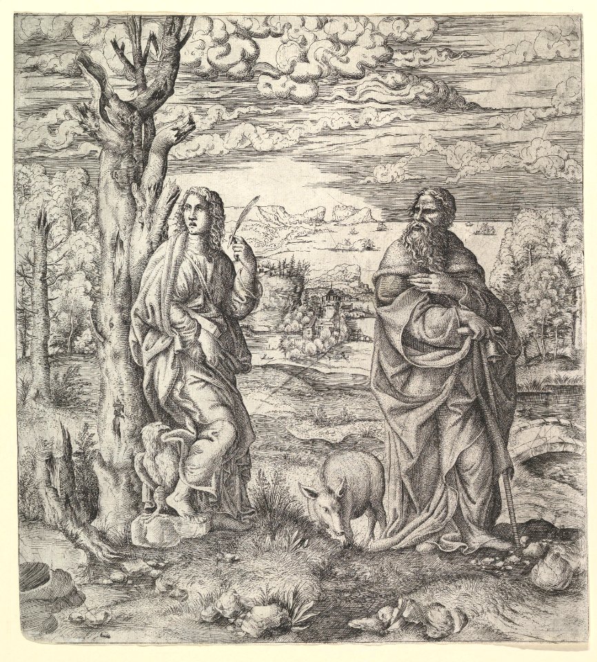 Saint John and Saint Anthony MET DP822142