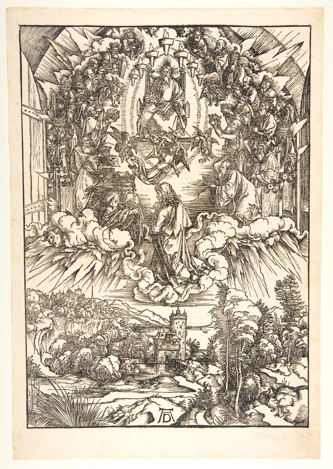 Saint John Before God and the Elders, from The Apocalypse MET DP816734