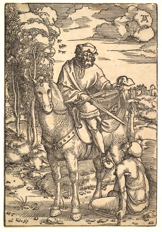Saint Martin on Horseback MET DP828562