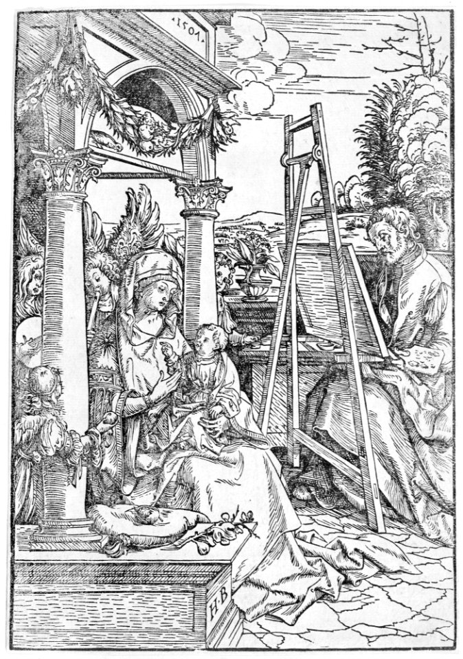 Saint Luke Painting the Virgin MET MM16899