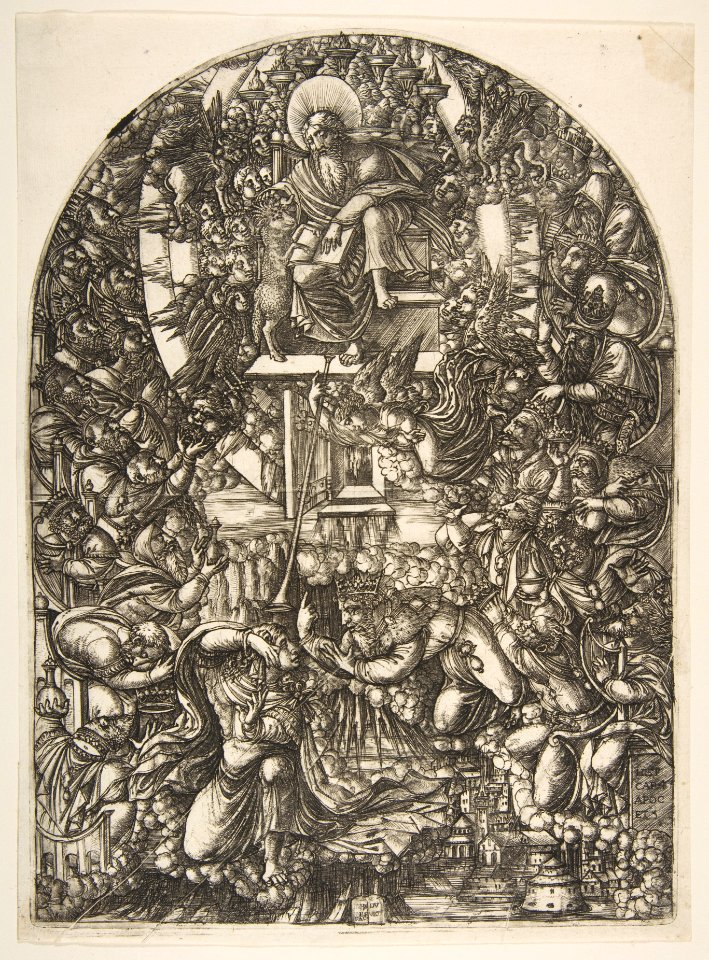 Saint John Summoned to Heaven, from the Apocalypse MET DP815676