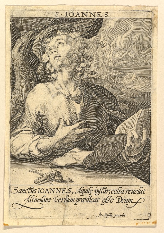 Saint John, from Christ and the Apostles MET DP821029