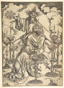 Saint John Beholding the Seven Golden Candlesticks, from The Apocalypse MET DP816732