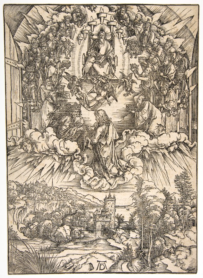 Saint John before God and the Elders, from The Apocalypse MET DP816738