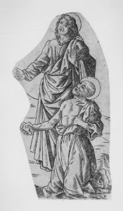 Saint John and Saint Jerome (fragment from a Crucifixion) MET MM79425