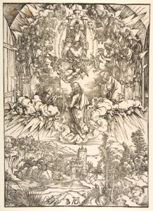 Saint John before God and the Elders, from The Apocalypse MET DP816133