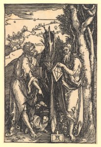 Saint John the Baptist and Saint Onuphrius MET DP231282