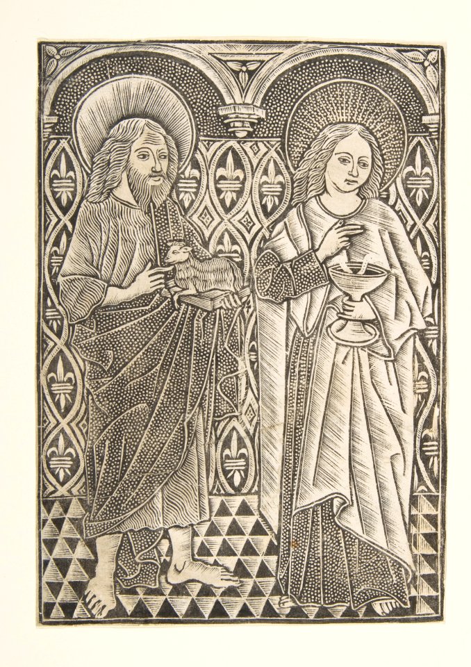 Saint John the Baptist and Saint John the Evangelist MET DP813565 ...