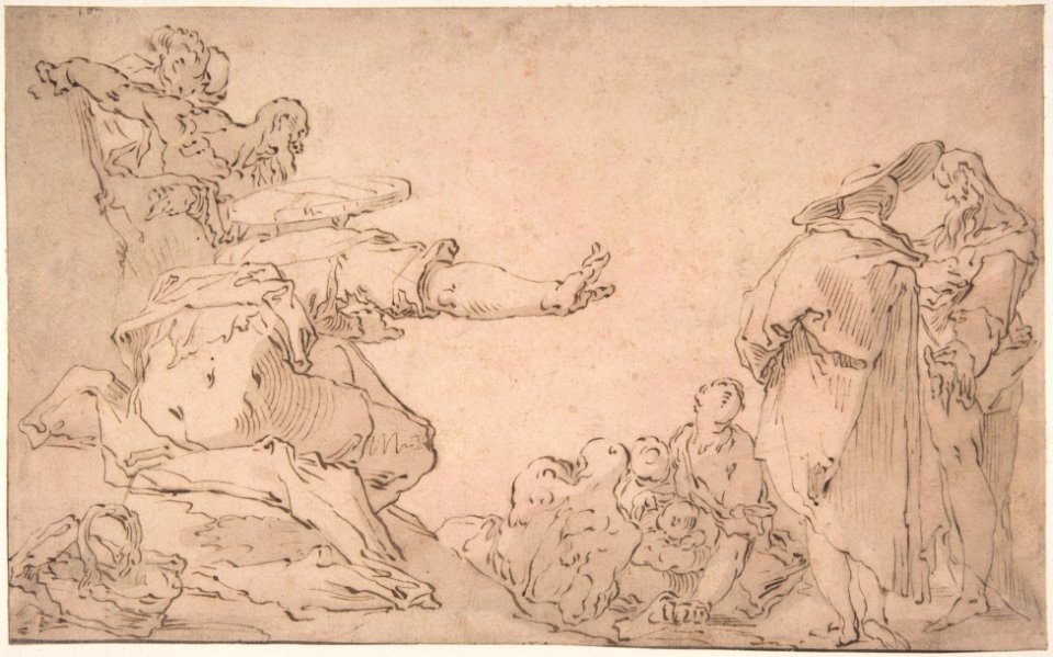 Saint John Preaching in the Wilderness MET DP801127