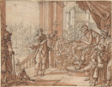 Saint John the Baptist Appearing Before Herod MET DP801549