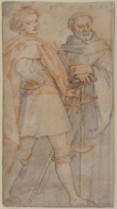 Saint Michael and Saint Giovanni Gualberto (after Andrea del Sarto's Vallombrosa Altarpiece) MET 80.3.110