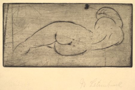 Repose (Ruhende vom Rücken) MET DP825334