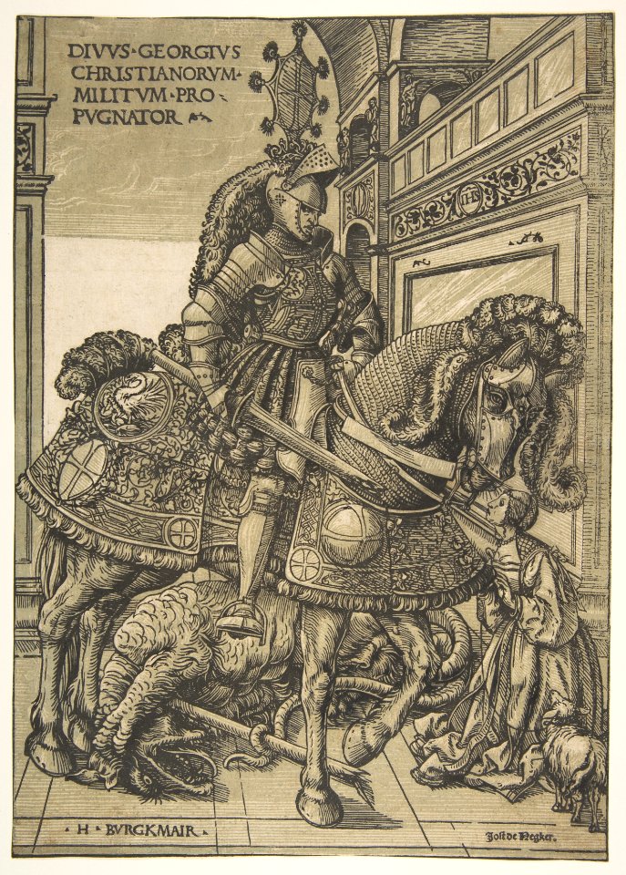 Saint George on Horseback MET DP815845