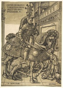 Saint George on Horseback MET DP815845