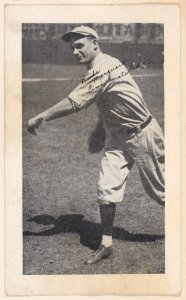 Rube Marquard, Cincinnati Reds, from Baseball strip cards (W575-2) MET DPB881963