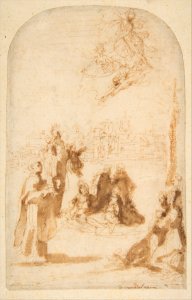 Saint Hyacinth Walking on the Waters MET DP812203