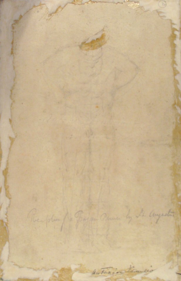 Saint Hyacinth Receiving the Dominican Habit MET 1989.171 VERSO