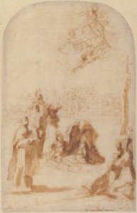 Saint Hyacinth Walking on the Waters MET 1975.131.55