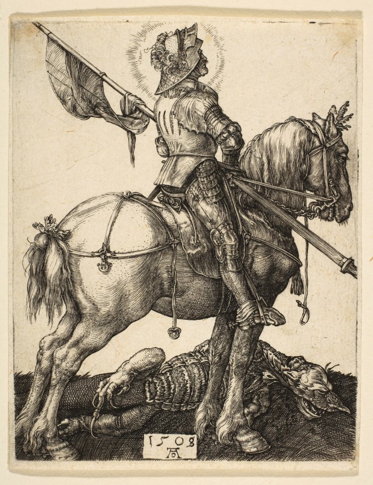 Saint George on Horseback MET DP815533