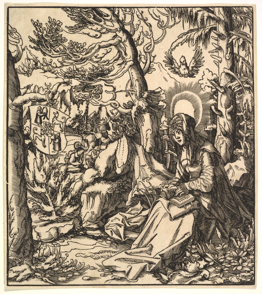 Saint Ita (of Toggenburg), from the Habsburg Saints MET DP822201