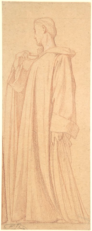 Saint Cloud; Study for the frieze at Saint-Vincent-de-Paul, Paris MET DP806391