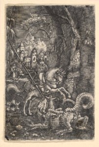 Saint George Killing the Dragon MET DP833070