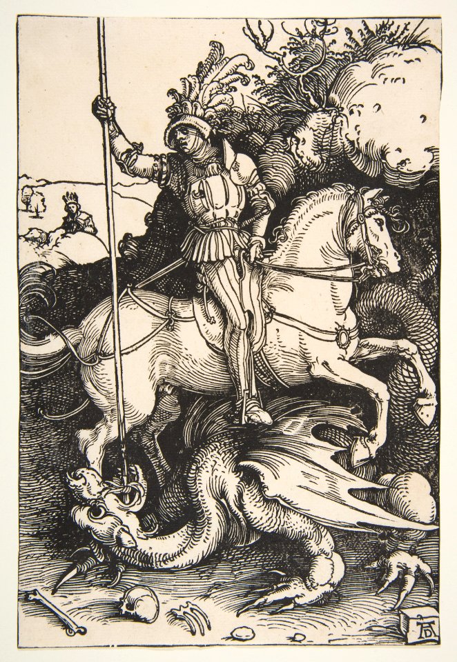 Saint George Slaying the Dragon MET DP816412