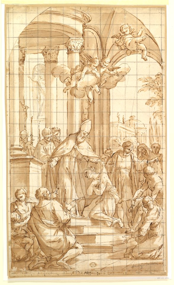 Saint Francis Renouncing His Worldly Goods MET DP820519