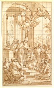 Saint Francis Renouncing His Worldly Goods MET DP820519