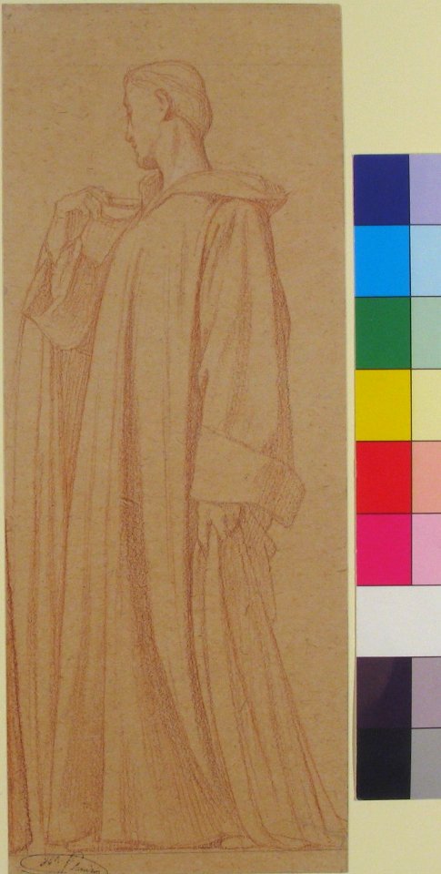 Saint Cloud; Study for the frieze at Saint-Vincent-de-Paul, Paris MET 1990.254.2