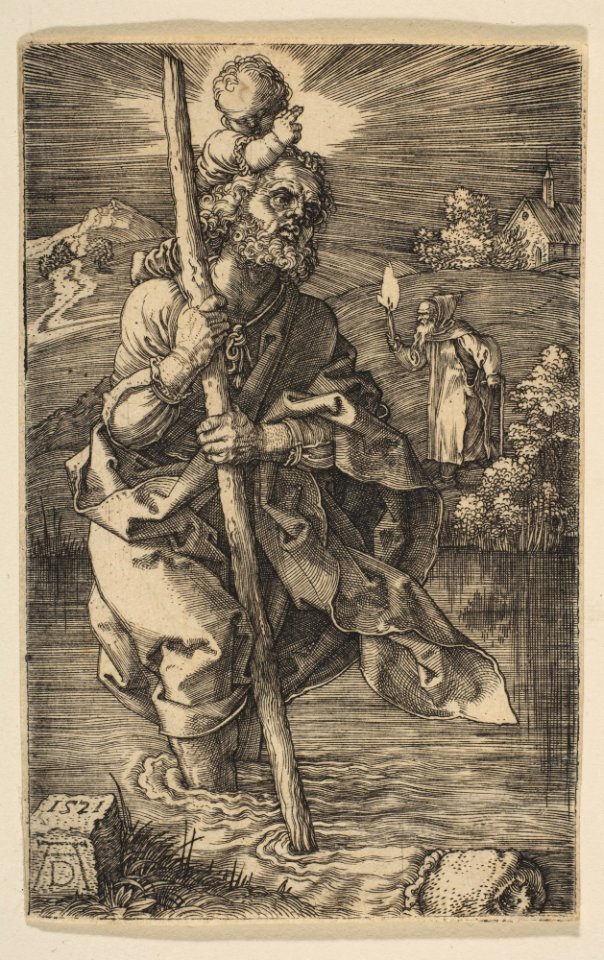 Saint Christopher Facing Right MET DP815926