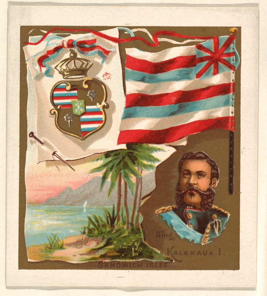 Sandwich Isles, from the International Cards series (N238), issued by Kinney Bros. MET DPB875043