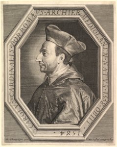 Saint Charles Borromee, cardinal et archeveque de Milan MET DP826958