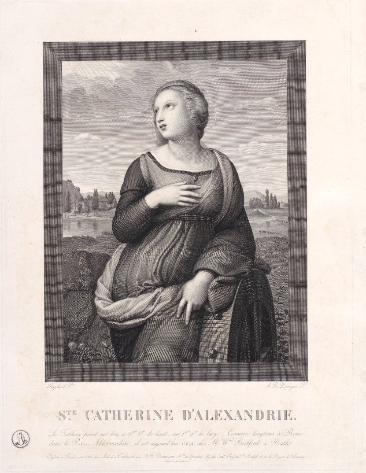 Saint Catherine of Alexandria Met DP887963